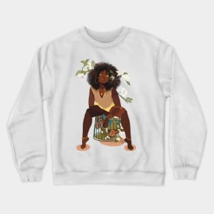 Afro girl Crewneck Sweatshirt